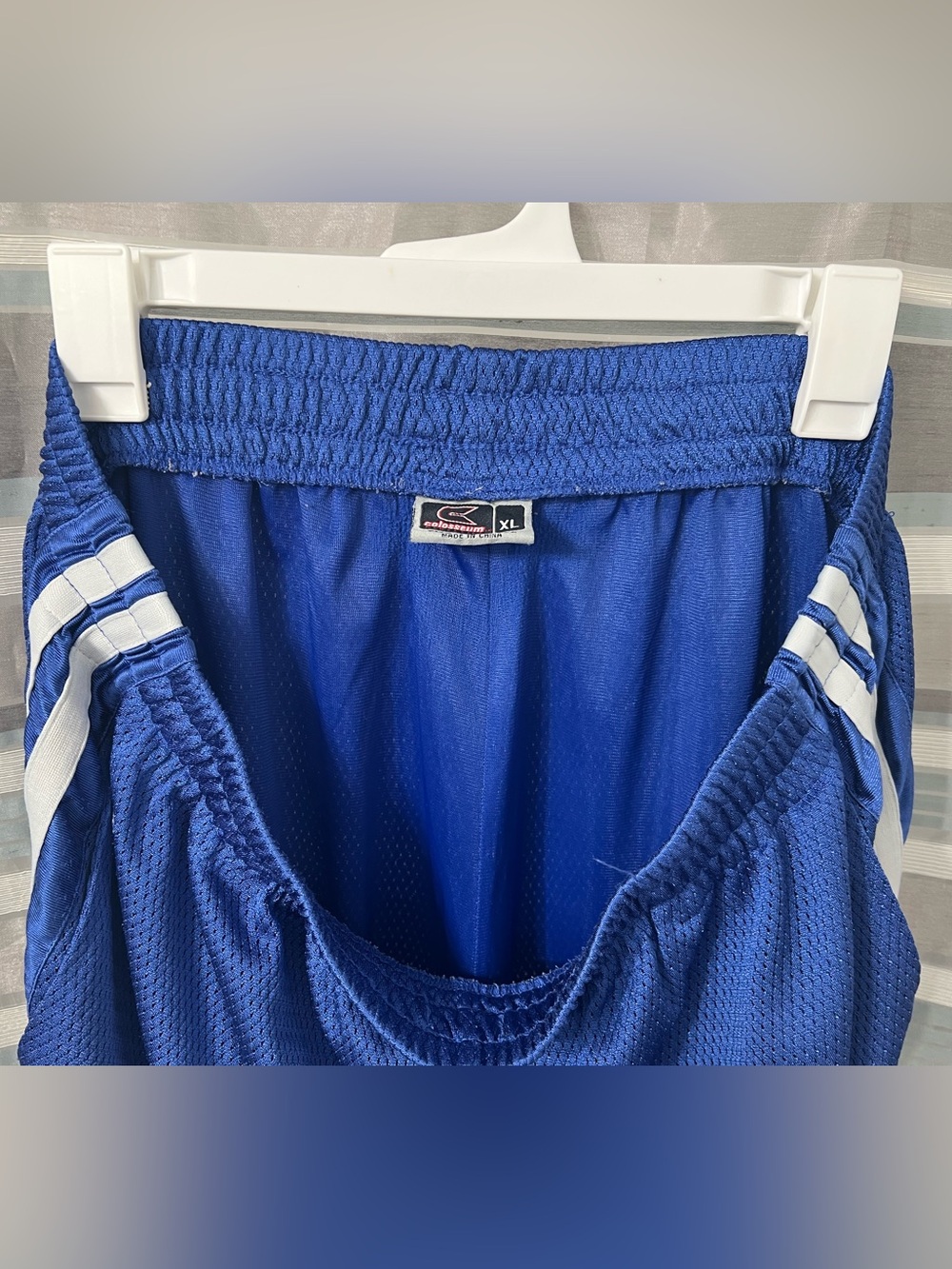 Vintage Colosseum University of Kentucky Wildcats Blue Basketball Shorts - Picture 5 of 12